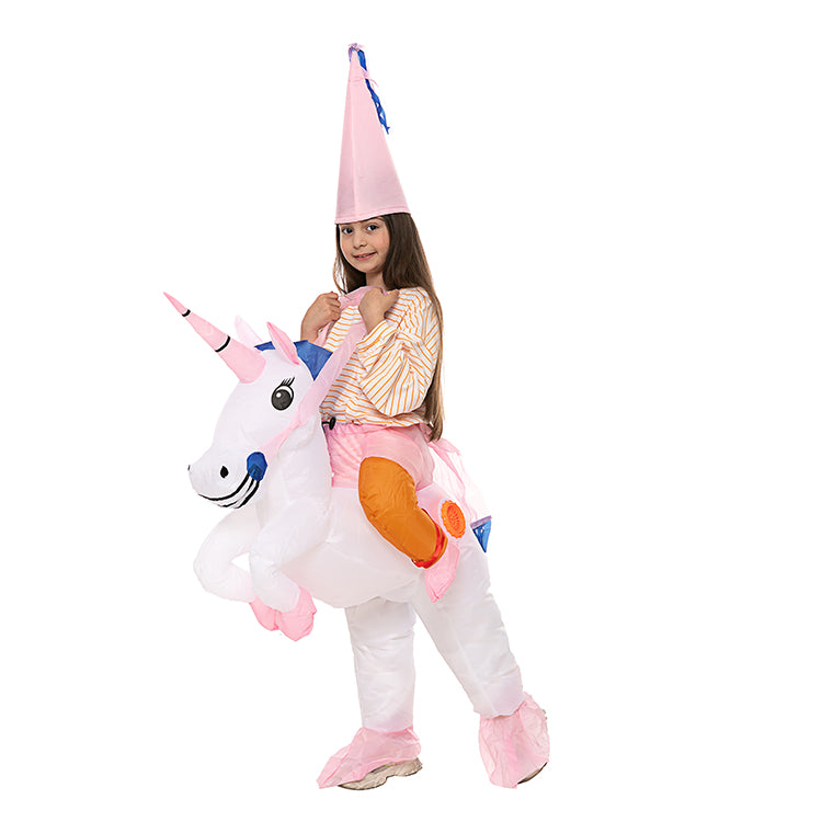 Cheerova Kids Unicorn Ride-On Inflatable Halloween Costume - product image 6