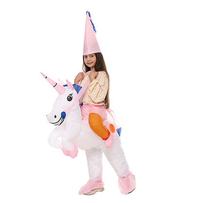 Cheerova Kids Unicorn Ride-On Inflatable Halloween Costume - product image 6