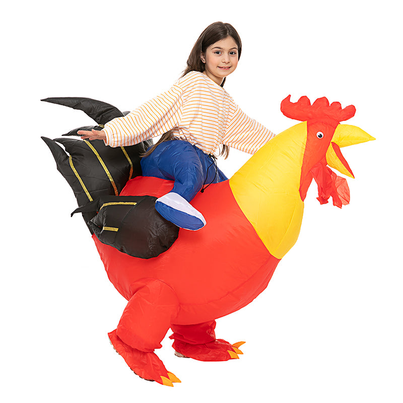Cheerova Rooster Ride-On Inflatable Halloween Costume - product image 6