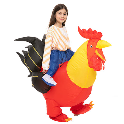 Cheerova Rooster Ride-On Inflatable Halloween Costume - product image 8