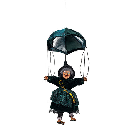 Kicking-Leg Parachute Ghost Halloween Decoration - product image 6