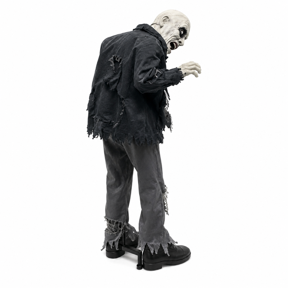 37 In Swaying Zombie with Head Motion & Sound – Tabletop Halloween Prop – alternate product view 8