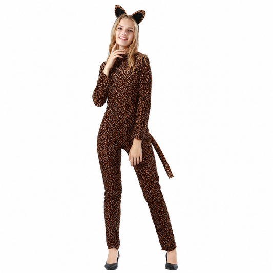 Women's Leopard Woman Halloween Costume - product image 1