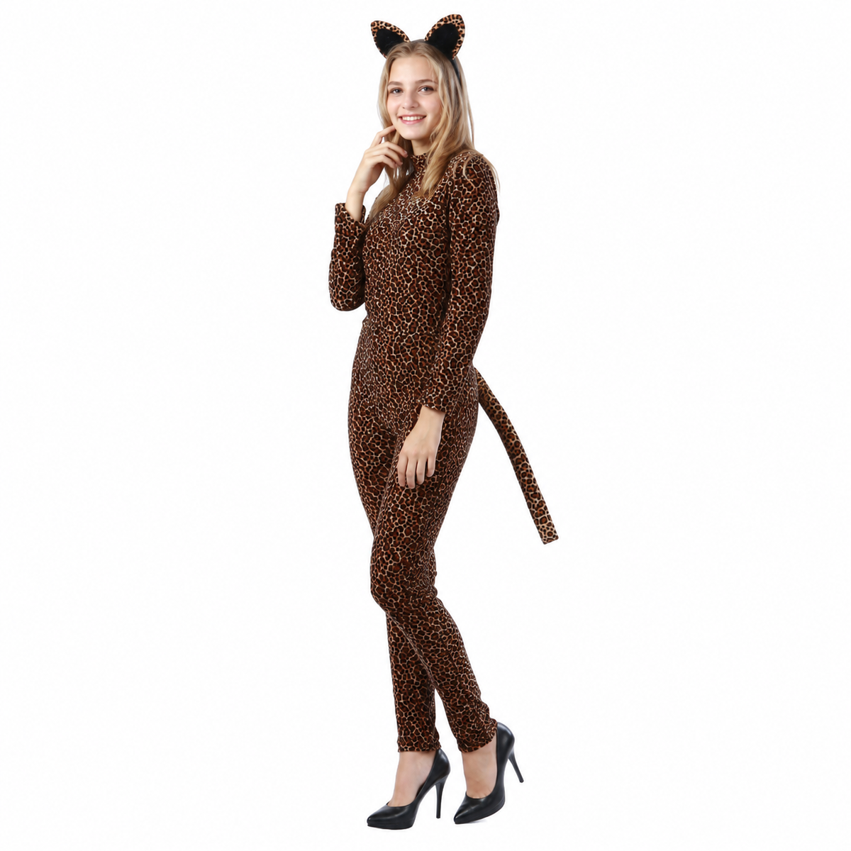 Women's Leopard Woman Halloween Costume - product image 3