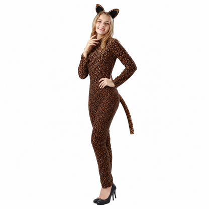 Women's Leopard Woman Halloween Costume - product image 5