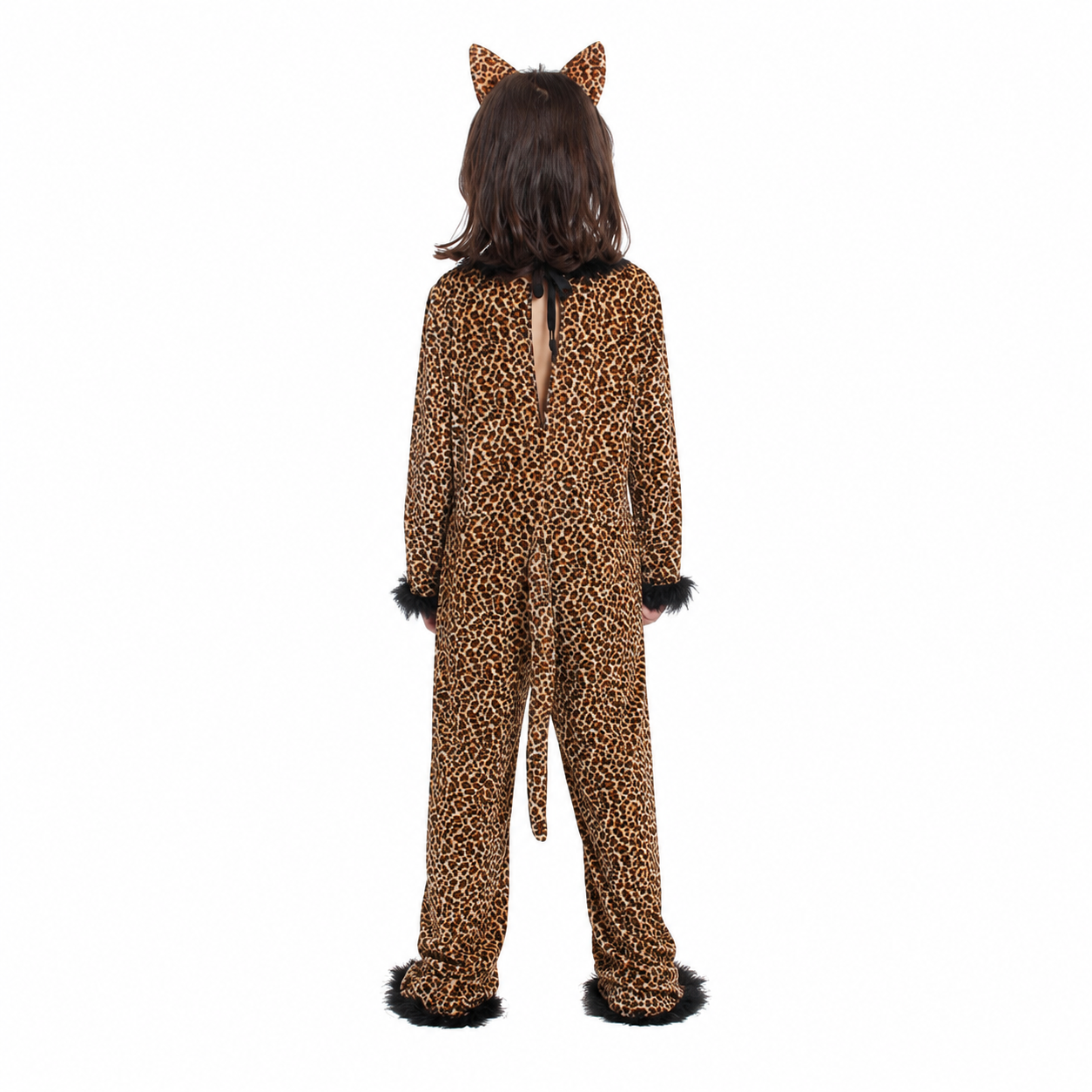 Girls Playful Leopard Girl Halloween Costume - product image 4