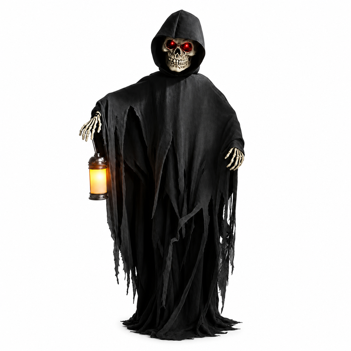 Halloween skeleton figure for haunted house or yard display