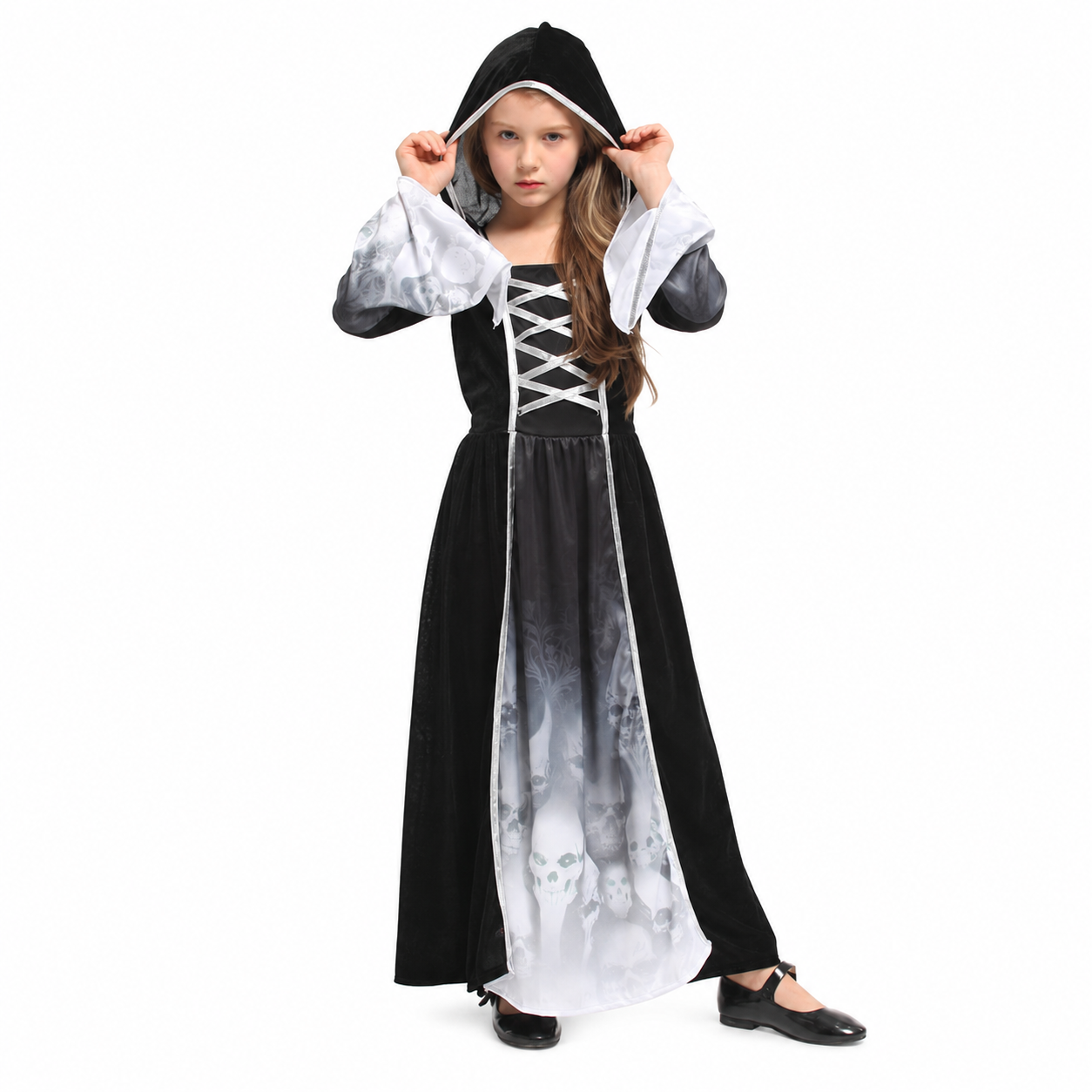 Girls Magic Skeleton Princess Halloween Costume - product image 1