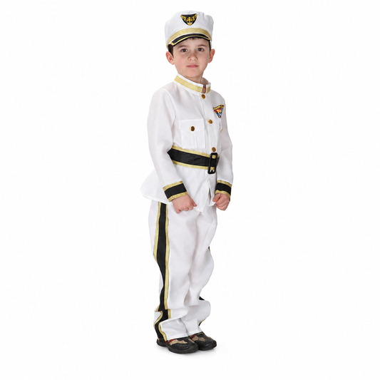 Boys Navy Sailor Halloween Costume - product image 1