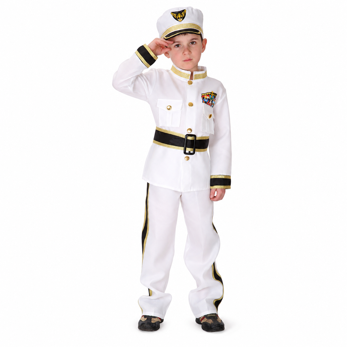 Boys Navy Sailor Halloween Costume - product image 5