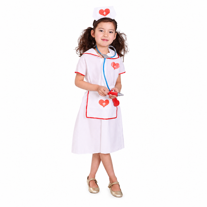 Girls Pretty Little Nurse Halloween Costume - product image 6