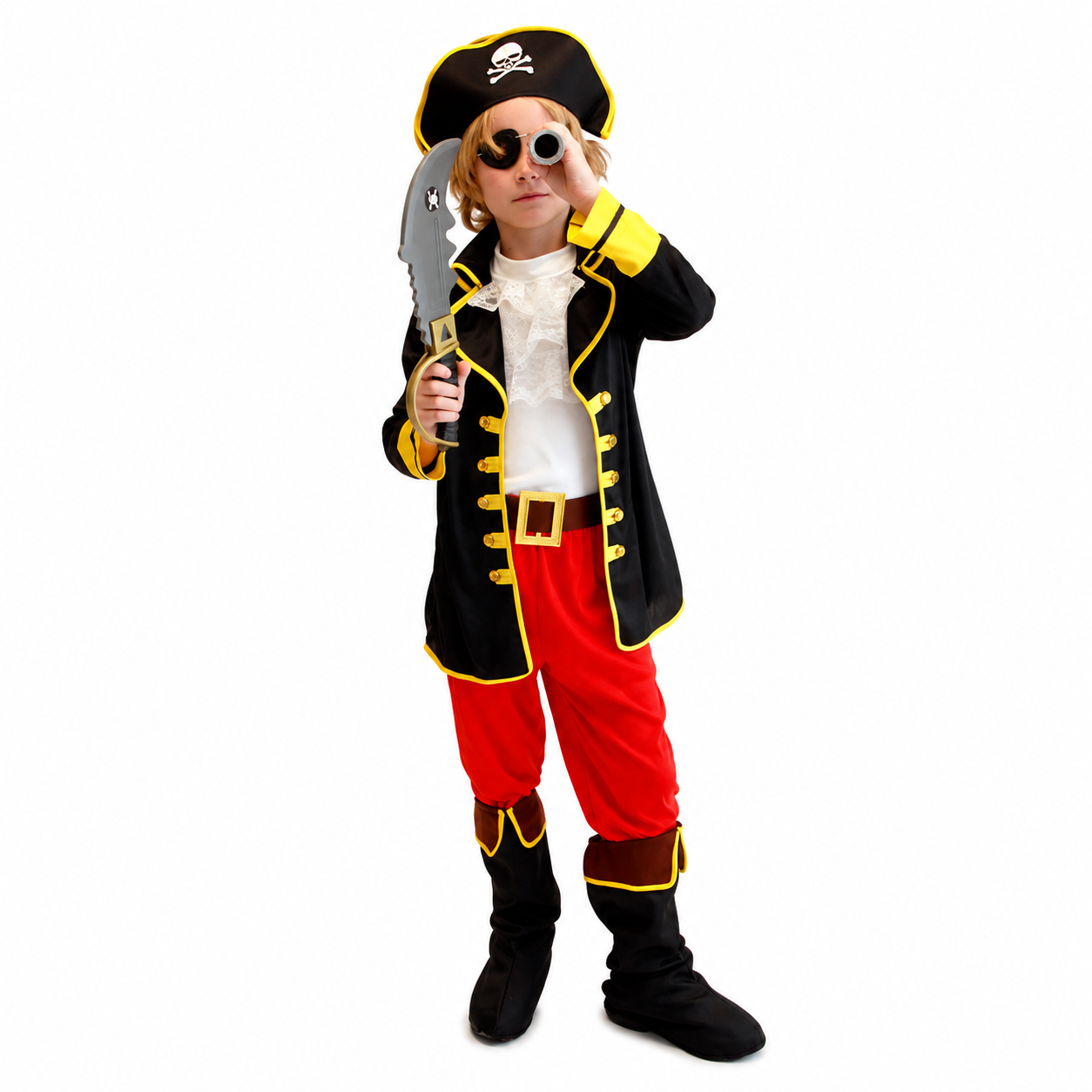 Boys Pirate Captain Halloween Costume - product image 4