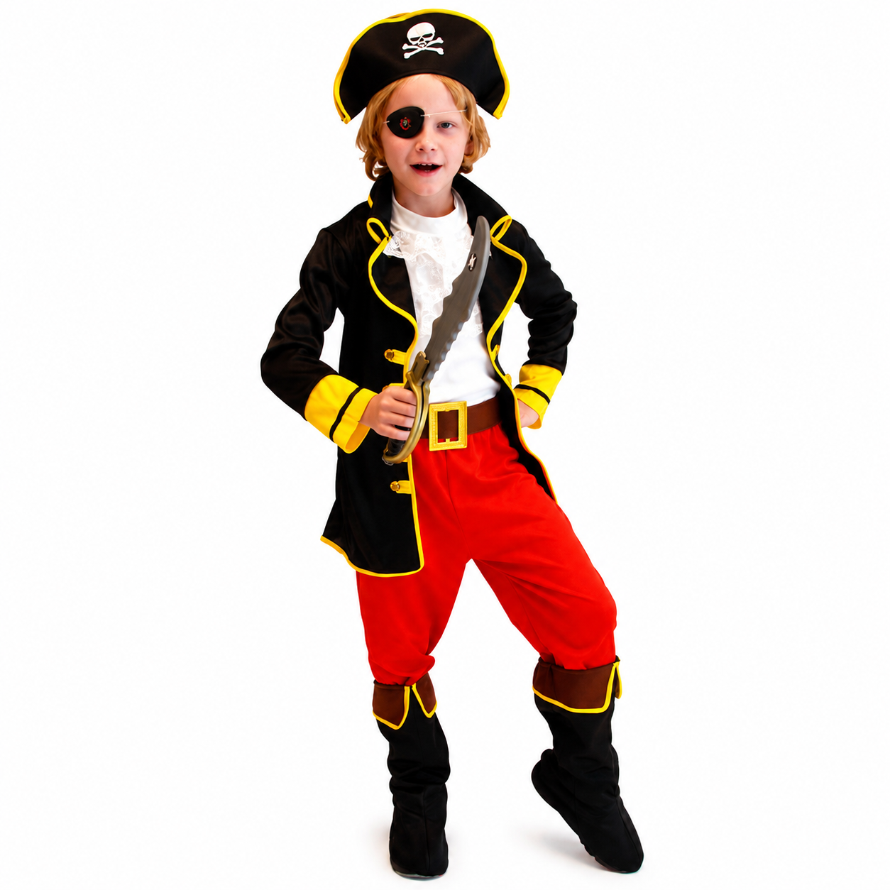 Boys Pirate Captain Halloween Costume - product image 5