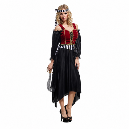 Women's Beautiful Pirate Woman Halloween Costume - product image 1