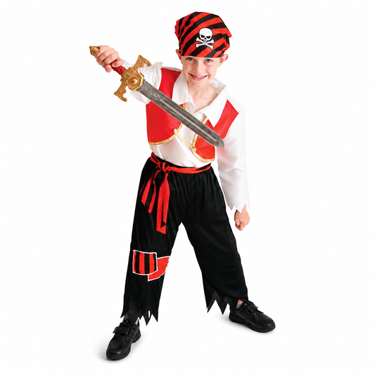 Boys Playful Pirate Halloween Costume - product image 2