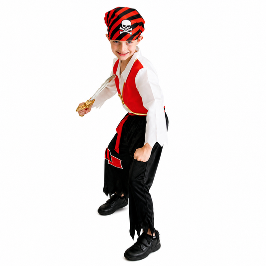 Boys Playful Pirate Halloween Costume - product image 1