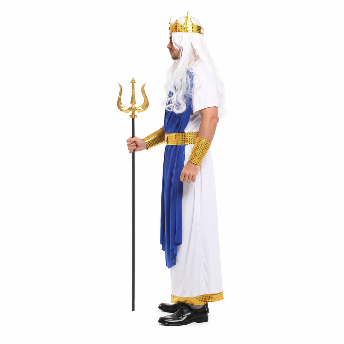 Men's Poseidon Sea God Halloween Costume - product image 3