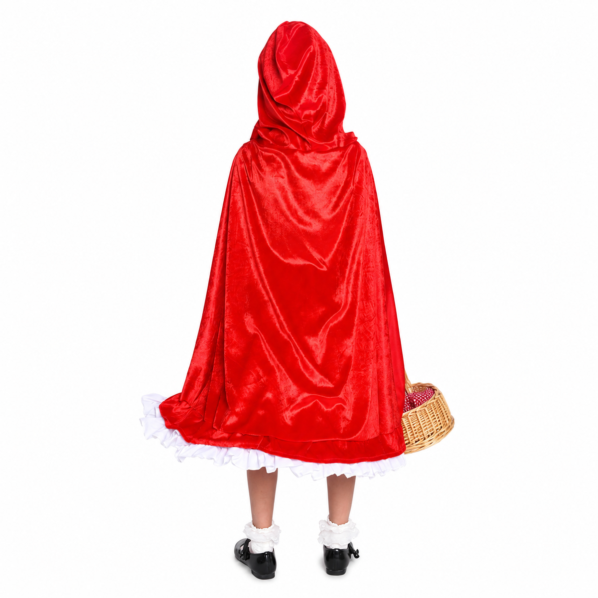 Girls Pretty Red Riding Hood Halloween Costume - product image 3