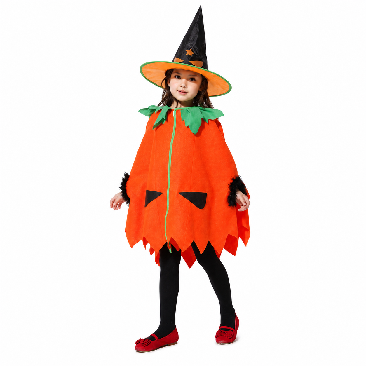 Kids Pumpkin Cape Set Halloween Costume - product image 3