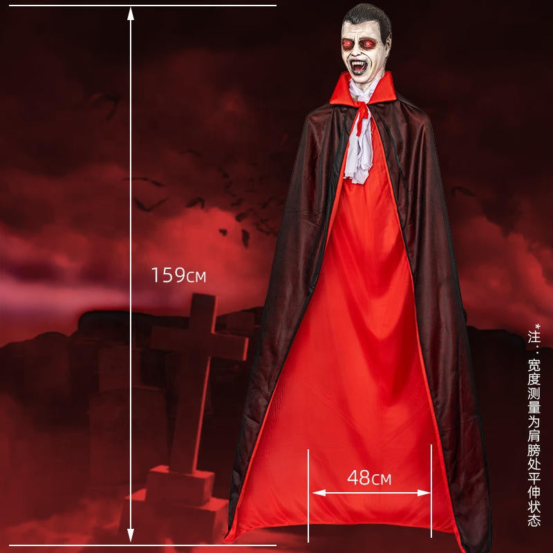 Hanging Vampire Decoration – Blinking Red Eyes & Hissing Sound, 5.2 Ft, Battery-Operated - product image 6