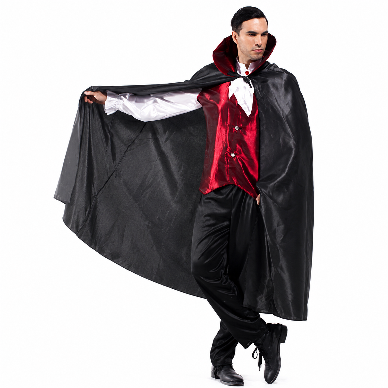 Men's Red Vest Vampire Halloween Costume - product image 5