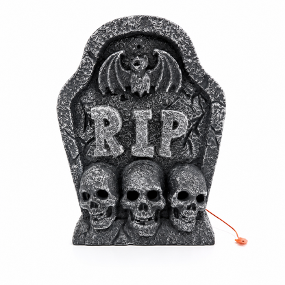RIP Purple Tombstone Halloween Graveyard Decoration – Ground Stake Yard Prop - product image 1