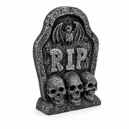 RIP Purple Tombstone Halloween Graveyard Decoration – Ground Stake Yard Prop - product image 4