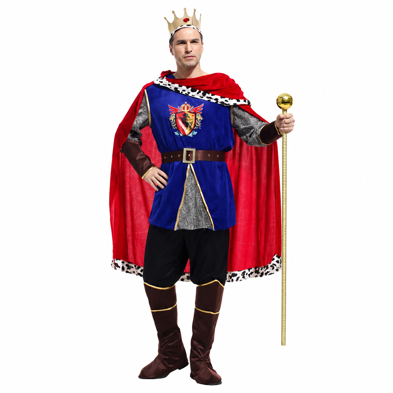 Men's Royal King Halloween Costume - product image 3