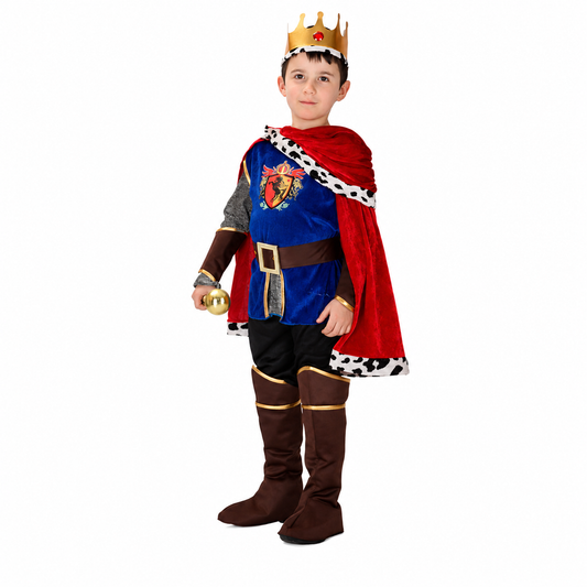 Boys Royal King Halloween Costume – Deluxe 7-Piece Set - product image 2