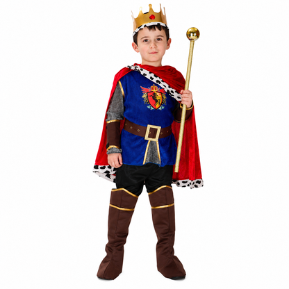 Boys Royal King Halloween Costume – Deluxe 7-Piece Set - product image 3