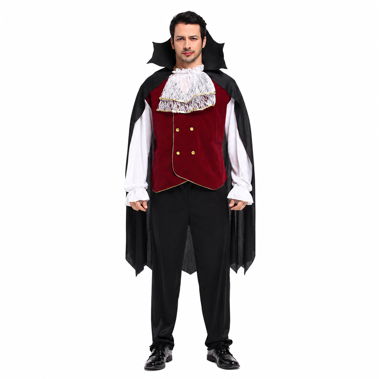 Men's Royal Vampire Count Halloween Costume - product image 4