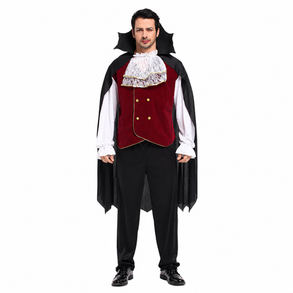 Men's Royal Vampire Count Halloween Costume - product image 4