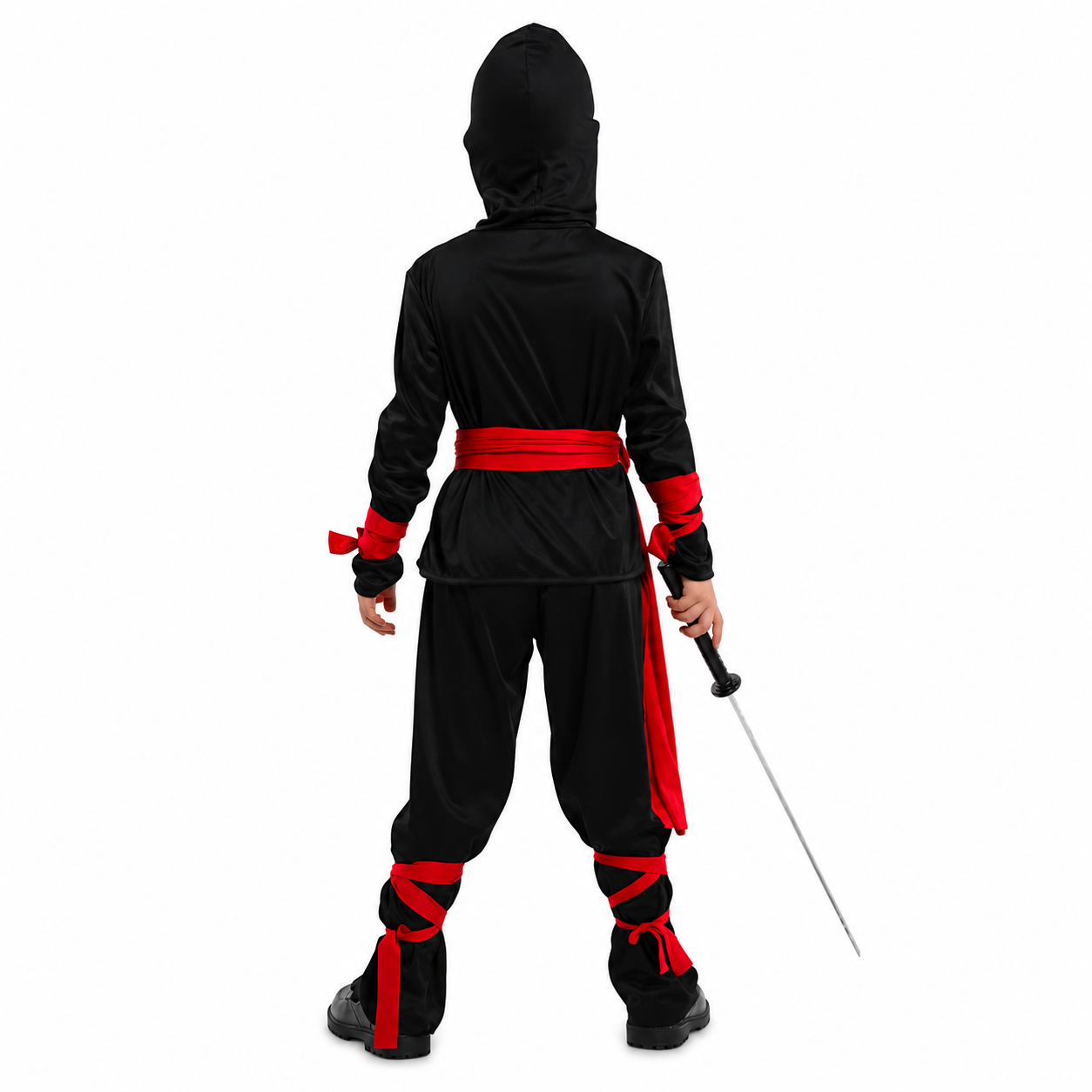 Boys Skeleton Ninja Halloween Costume - product image 3