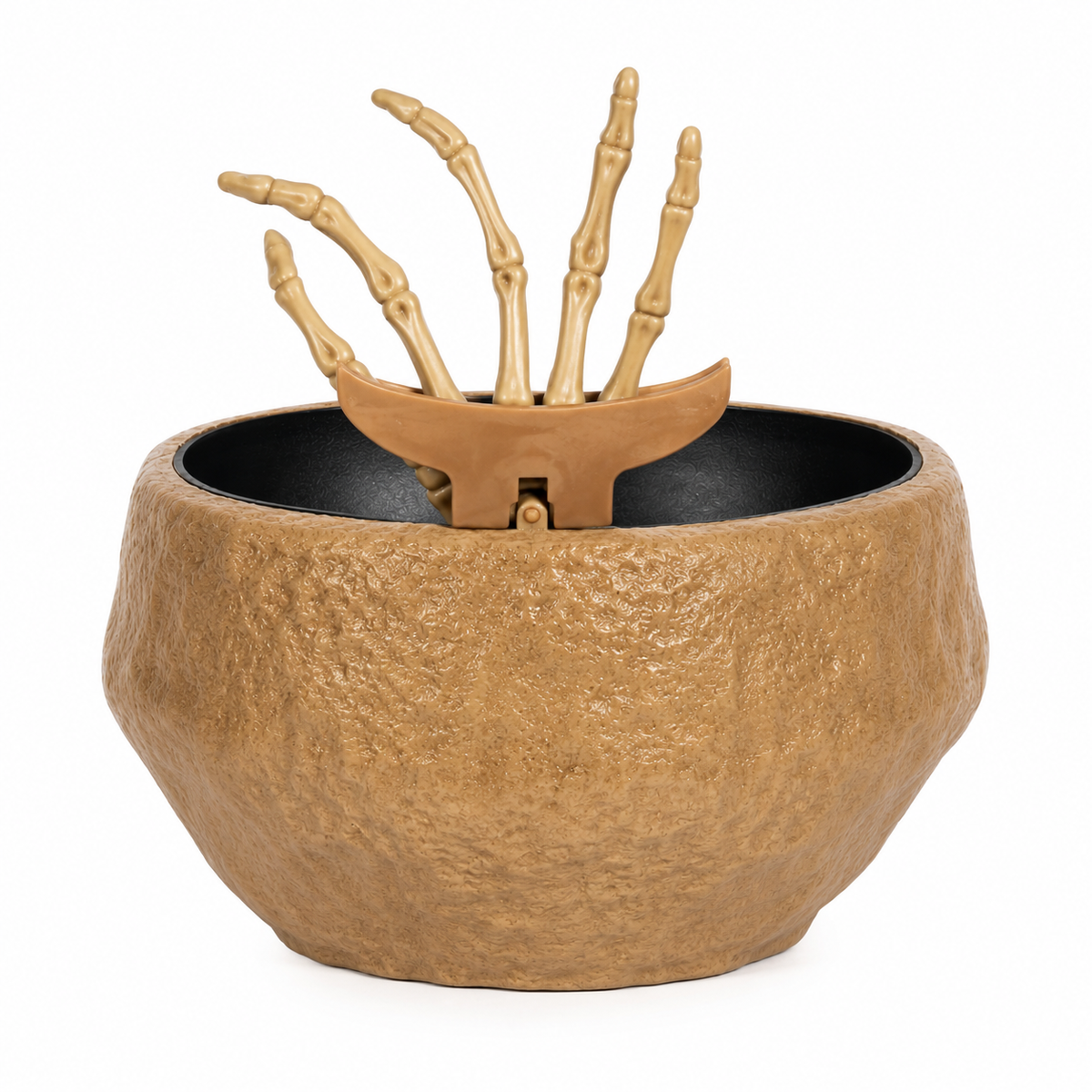 Pumpkin Candy Bowl with Popping Hand – Halloween Prank Prop with Light-Up & Sound Effects, Battery-Operated - product image 7