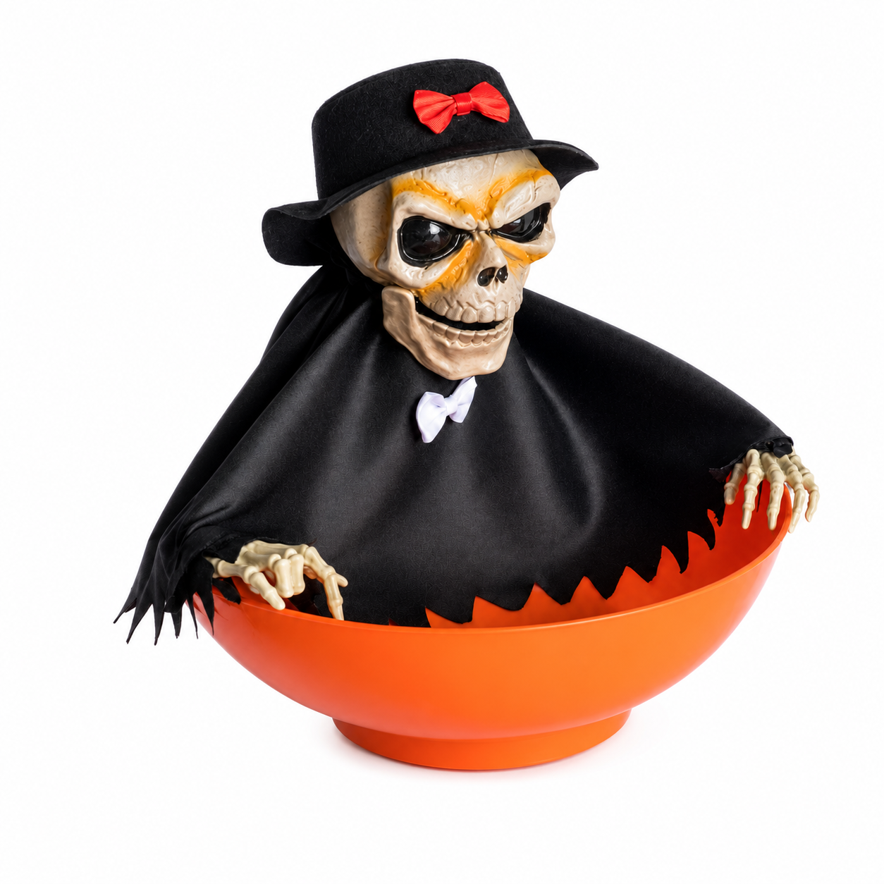 Halloween Candy Bowl – Light-Sensing Light-Up Prop with Sound Effects, Battery-Operated - product image 7
