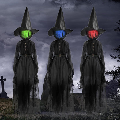 Three Holding-Hands Witches Prop Halloween Decoration - product image 3