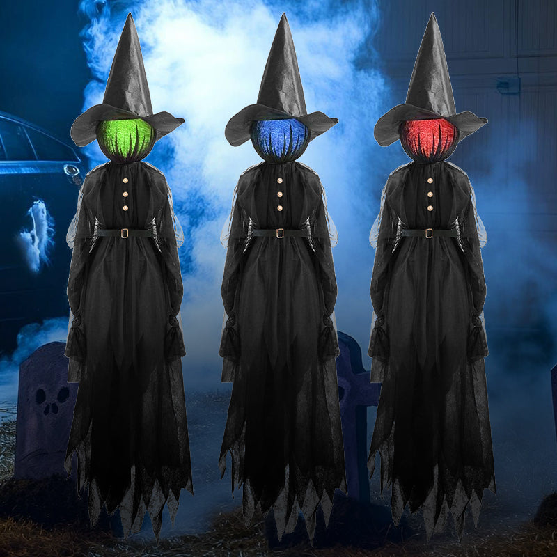Three Holding-Hands Witches Prop Halloween Decoration - product image 4