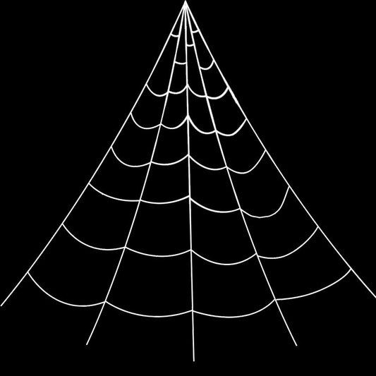 16 Ft (5 m) Triangular Spider Web Halloween Decoration - product image 2