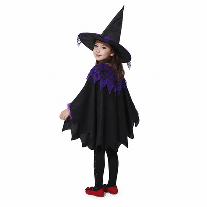 Kids Witch Cape Set Halloween Costume - product image 5