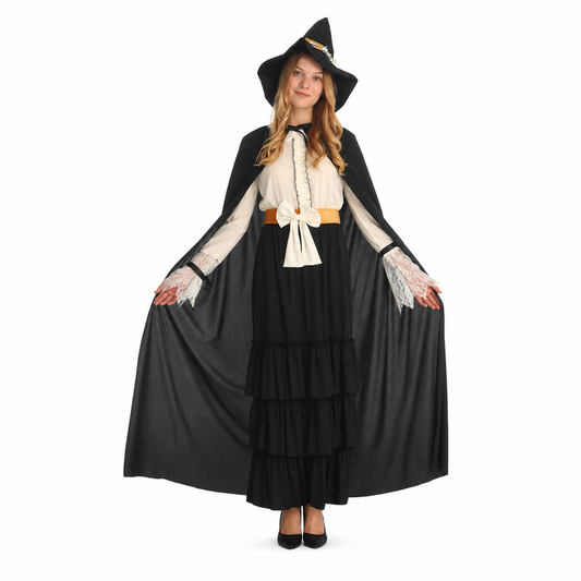 Women's Witch Cape Dress Halloween Costume - product image 1