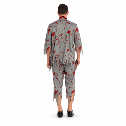 Men's Zombie School Uniform Halloween Costume - product image 4